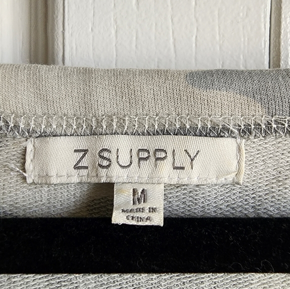 Z Supply Camo T-shirt Dress - Picture 2 of 3